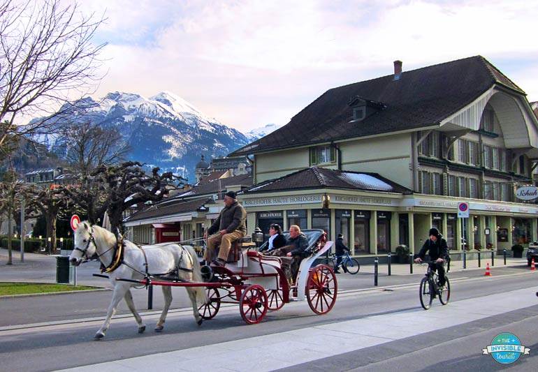 Horse-drawn carriage, Interlaken