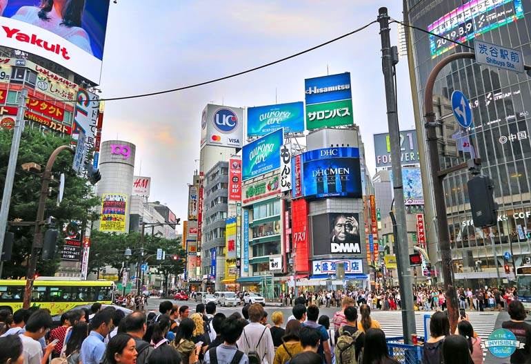 Shibuya Crossing is on of the top things to do in Shibuya