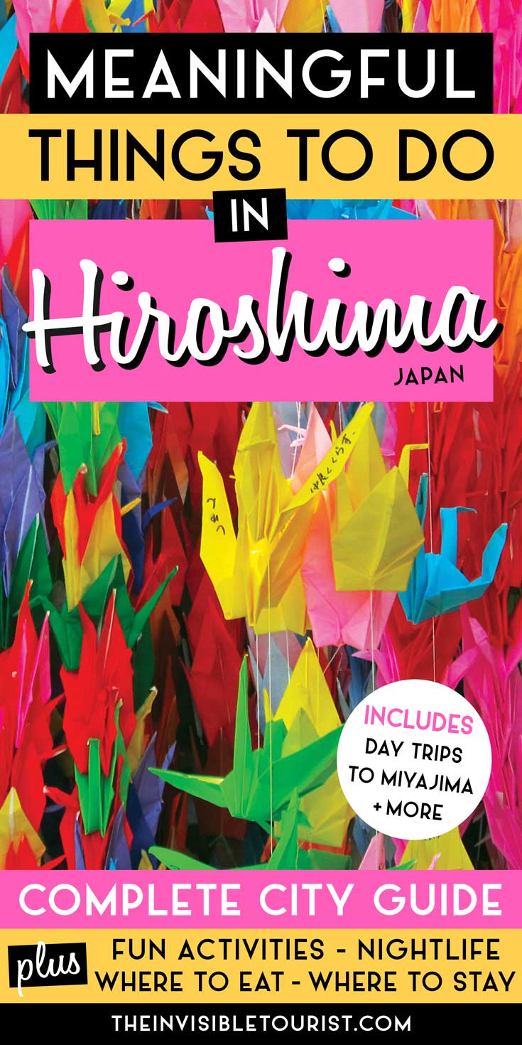 Choses intéressantes à faire à Hiroshima à ajouter à votre itinéraire | Le touriste invisible