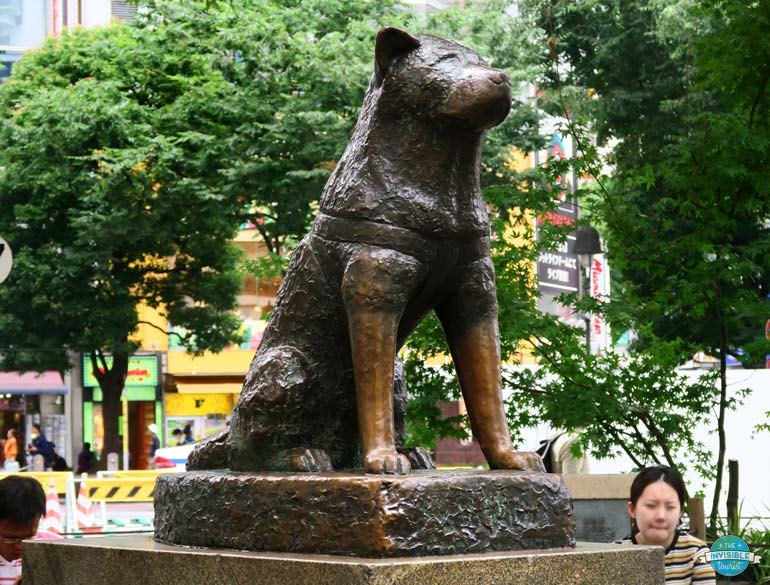 Hachiko Statue, Shibuya, 