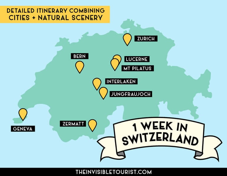 7 day swiss tour