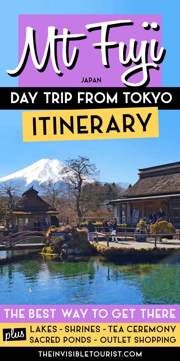 mt fuji day trip itinerary