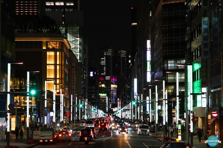 Nihonbashi at Night, Tokyo