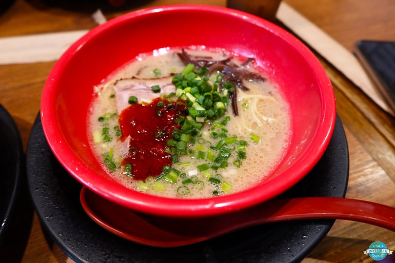 tourist site do's and don'ts Pork Back Fat Ramen Restaurant in Shibuya Tokyo