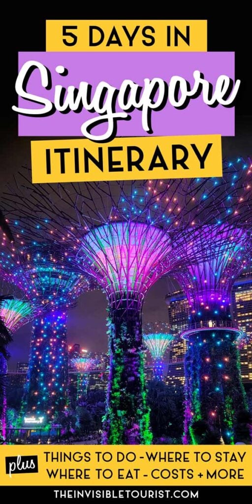 5 Days in Singapore Itinerary: Travel Guide for First-Timers
