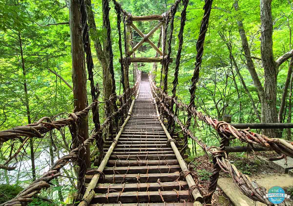 Oku-Iya Double Vine Bridge, Iya Valley in Japan Off the Beaten Path