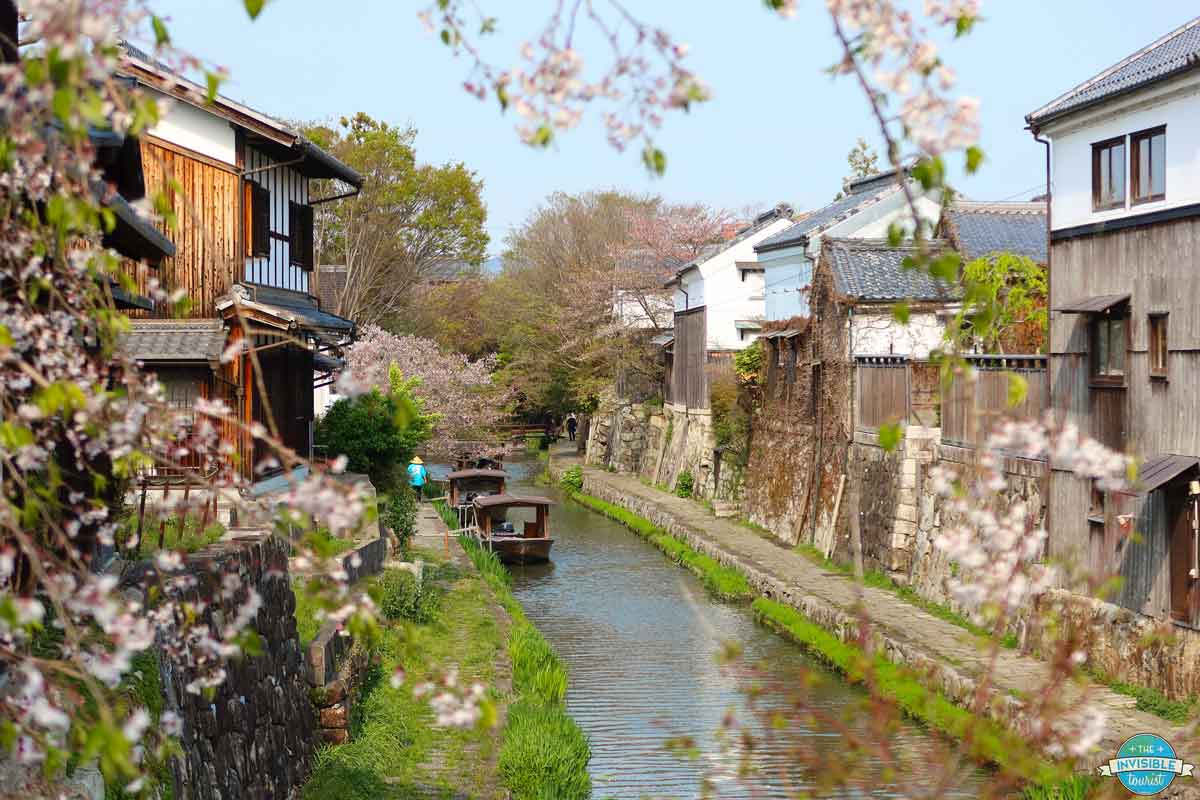 Omihachiman near Lake Biwa, Shiga Prefecture
