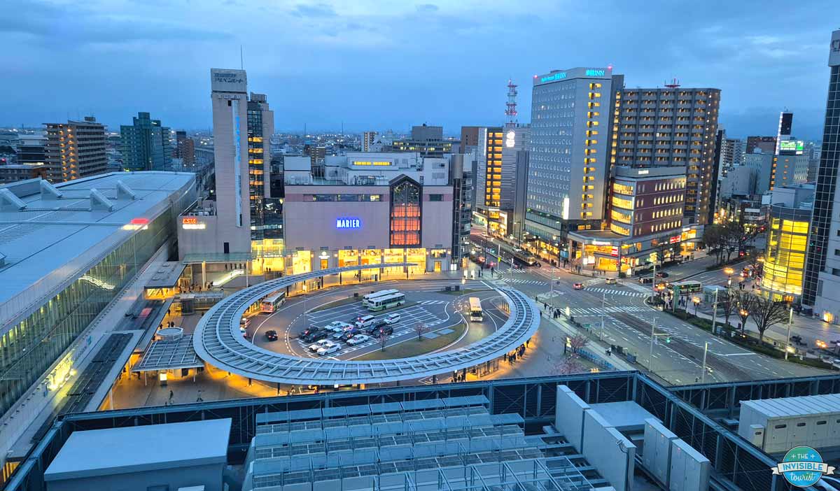 View from my room in Toyama