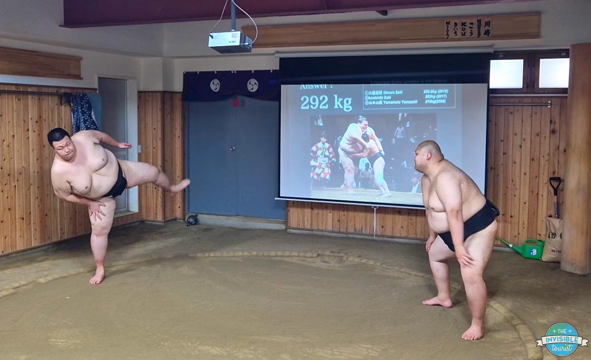 Sumo Practice in Tokyo