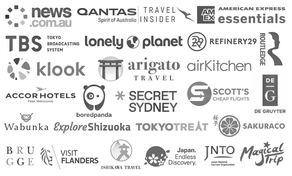 Worked With & As Seen In | The Invisible Tourist