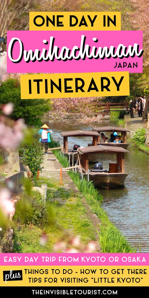 Things to do in Omihachiman Japan: One Day Itinerary for an Overlooked Gem in Shiga | The Invisible Tourist 
