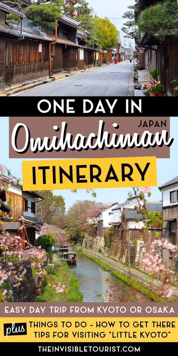 Omihachiman Day Trip Itinerary: Overlooked Gem in Shiga, Japan| The Invisible Tourist