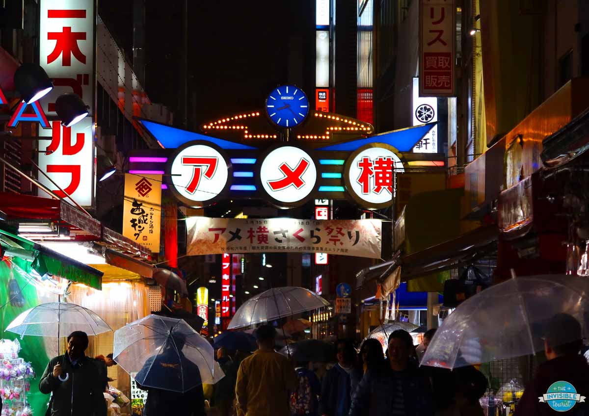 Ueno is a good place stay in Tokyo on a budget 