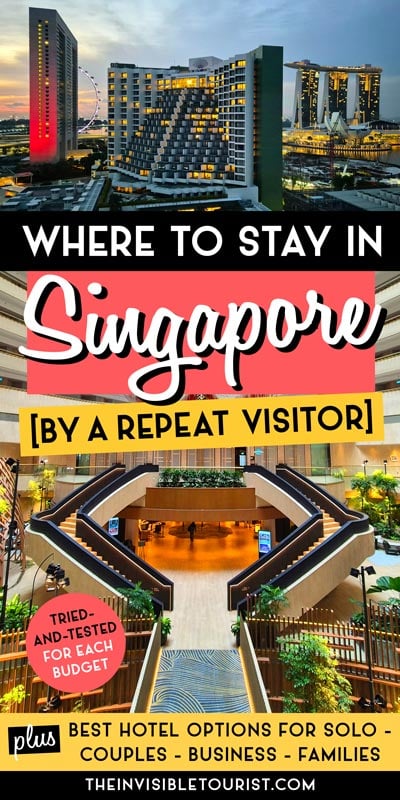 Where to Stay in Singapore: Hotels & Advice for Each Budget | The Invisible Tourist