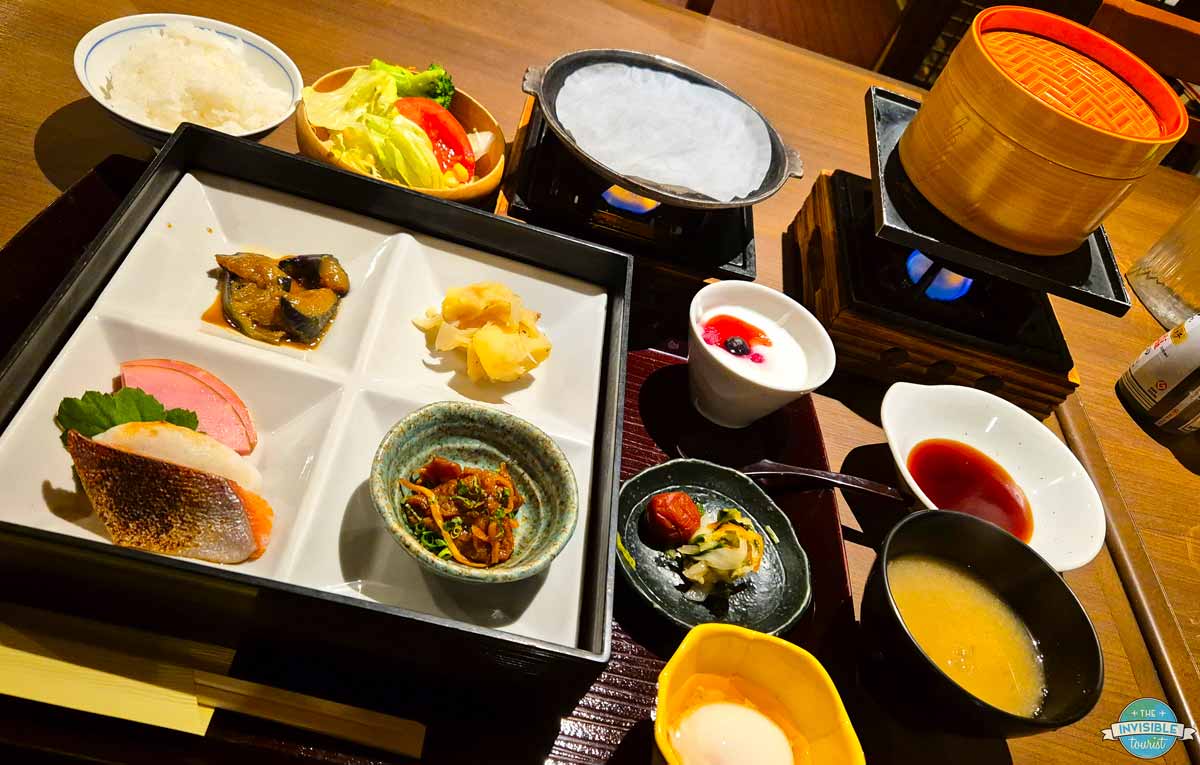 Takaragawa Onsen Osenkaku Breakfast