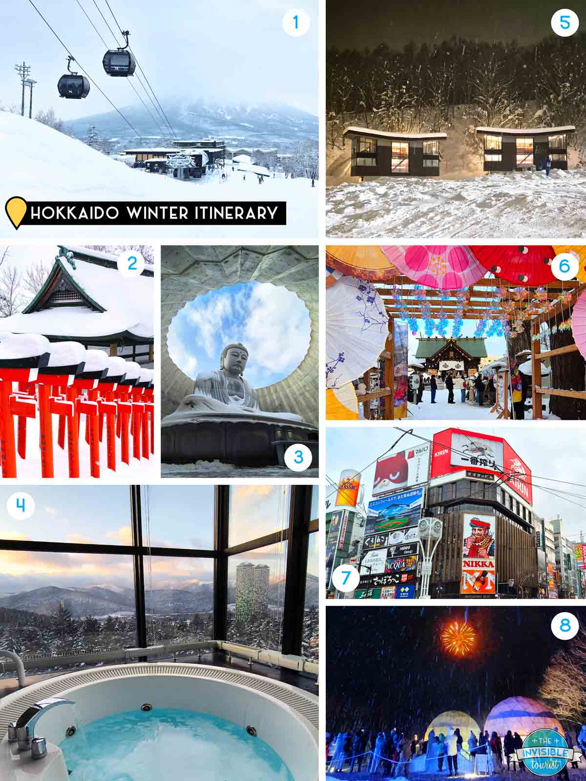 Hokkaido Itinerary: Winter Ski Trip & Snowy Gems Overview | The Invisible Tourist