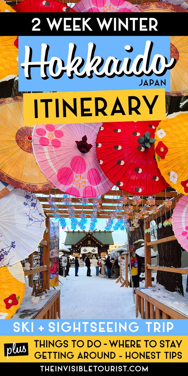 Hokkaido Winter Itinerary: Ski Trip & Snowy Gems in Japan | The Invisible Tourist