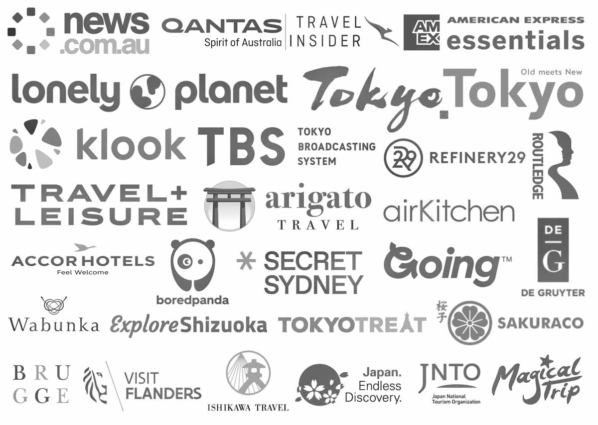 As Seen In & Worked With | The Invisible Tourist