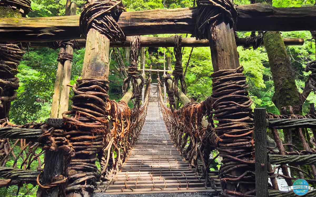 Iya no Kazurabashi Bridge is the main attraction on everyone's Iya Valley itinerary