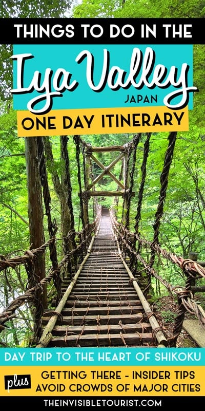 One Day Iya Valley Itinerary: Journey to Shikoku's Heart | The Invisible Tourist