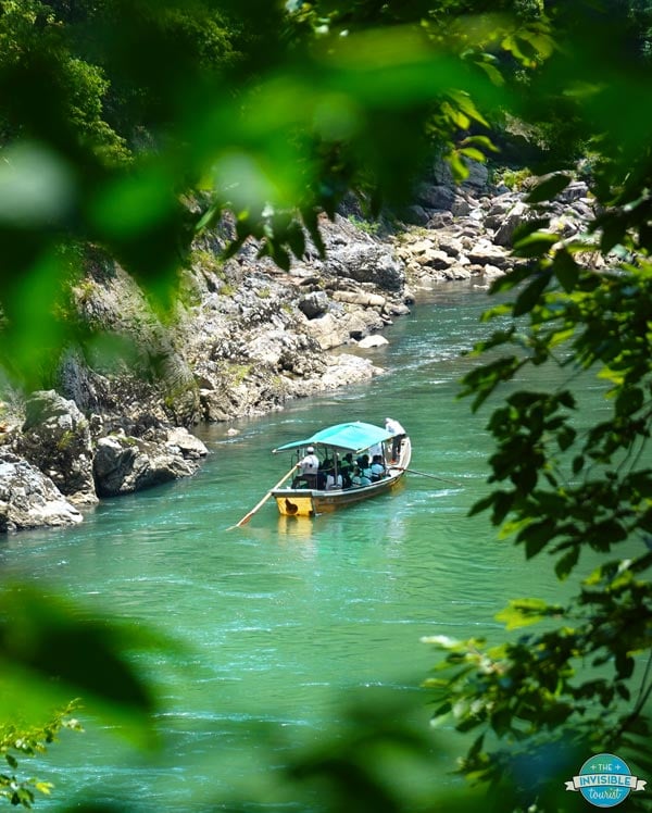 Taking a Hoguzawa River Scenic Boat Cruise is perfect during summer in Kyoto