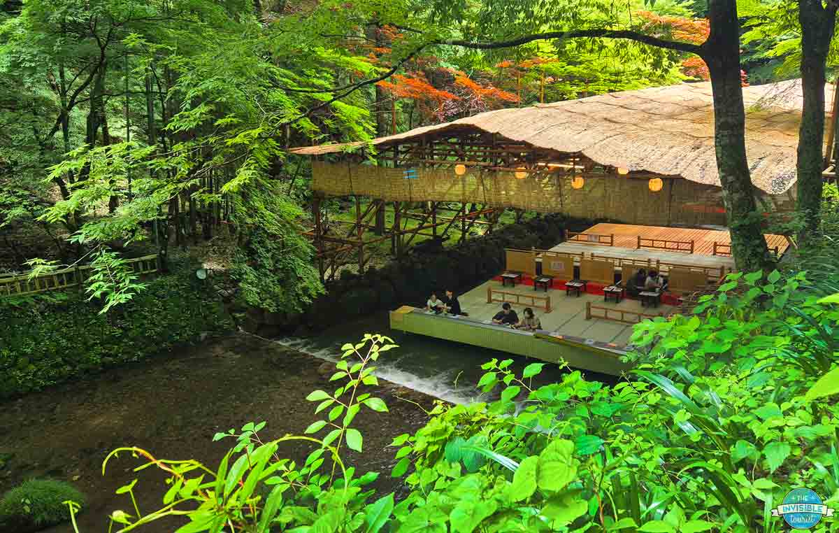 Kawadoko River Dining in Summer in Kyoto