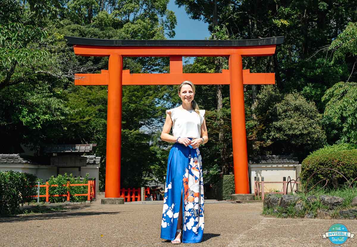 Alyse in Kyoto, Japan