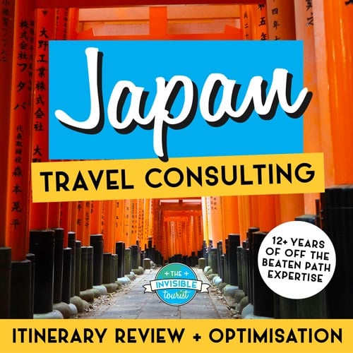 Japan Travel Consulting Service: Itinerary Review & Optimisation with Alyse | The Invisible Tourist