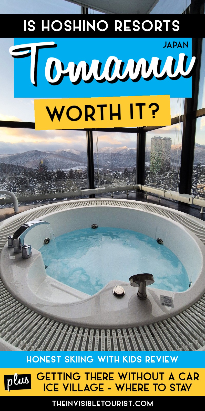 Is Hoshino Resorts Tomamu worth it? Honest Risonare Tomamu review of a family ski trip in Hokkaido, Japan: skiing with kids, the Ice Village, where to stay and getting there without a car | The Invisible Tourist