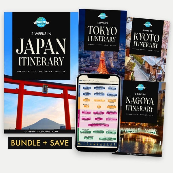 2 Weeks in Japan Itinerary PDF Bundle | The Invisible Tourist